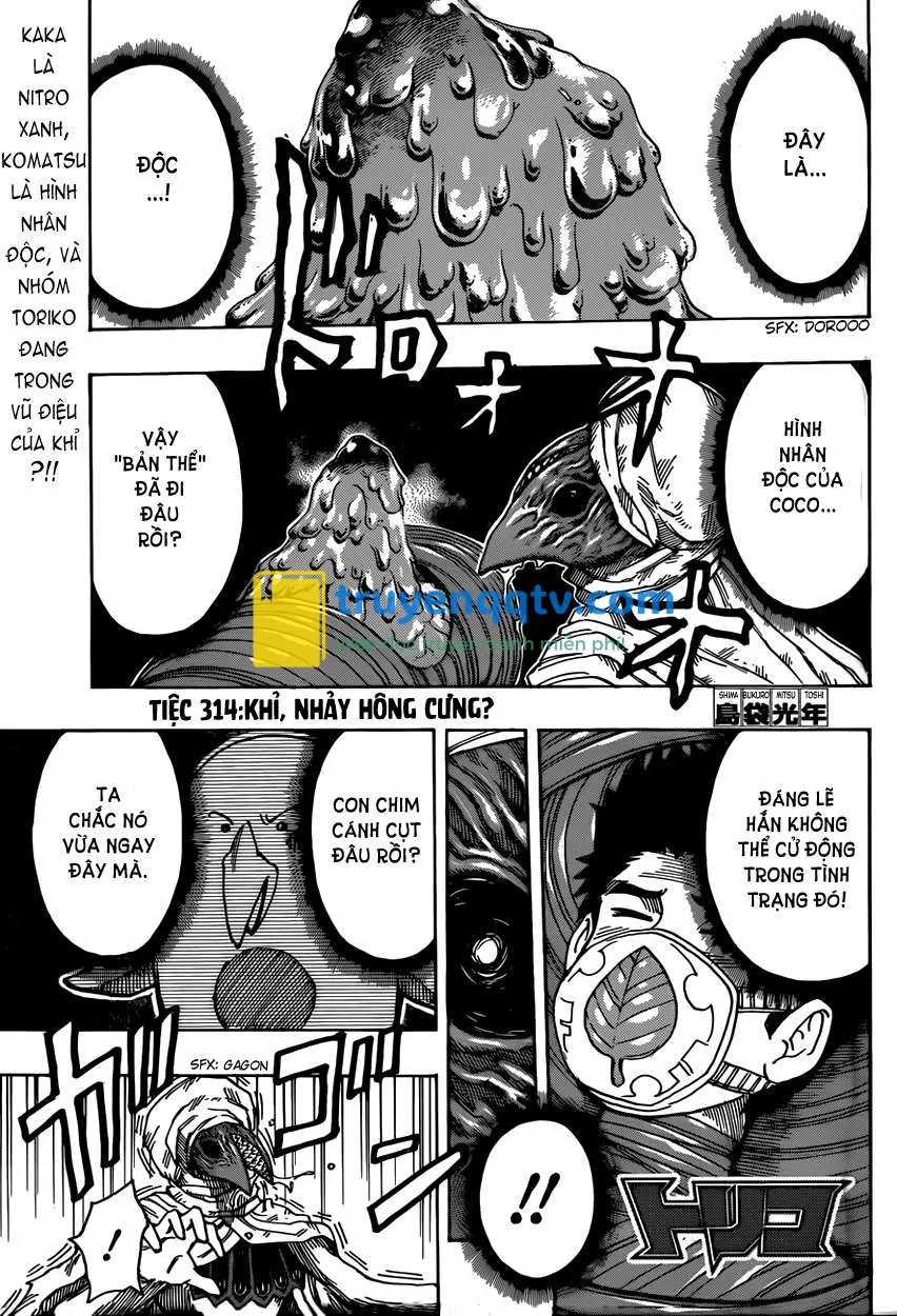 Toriko - Thợ Săn Ẩm Thực Chapter 314 - Next Chapter 315