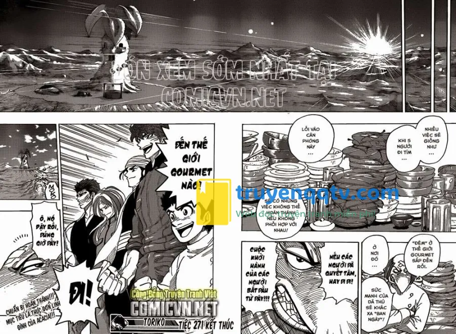 Toriko - Thợ Săn Ẩm Thực Chapter 271 - Next Chapter 272