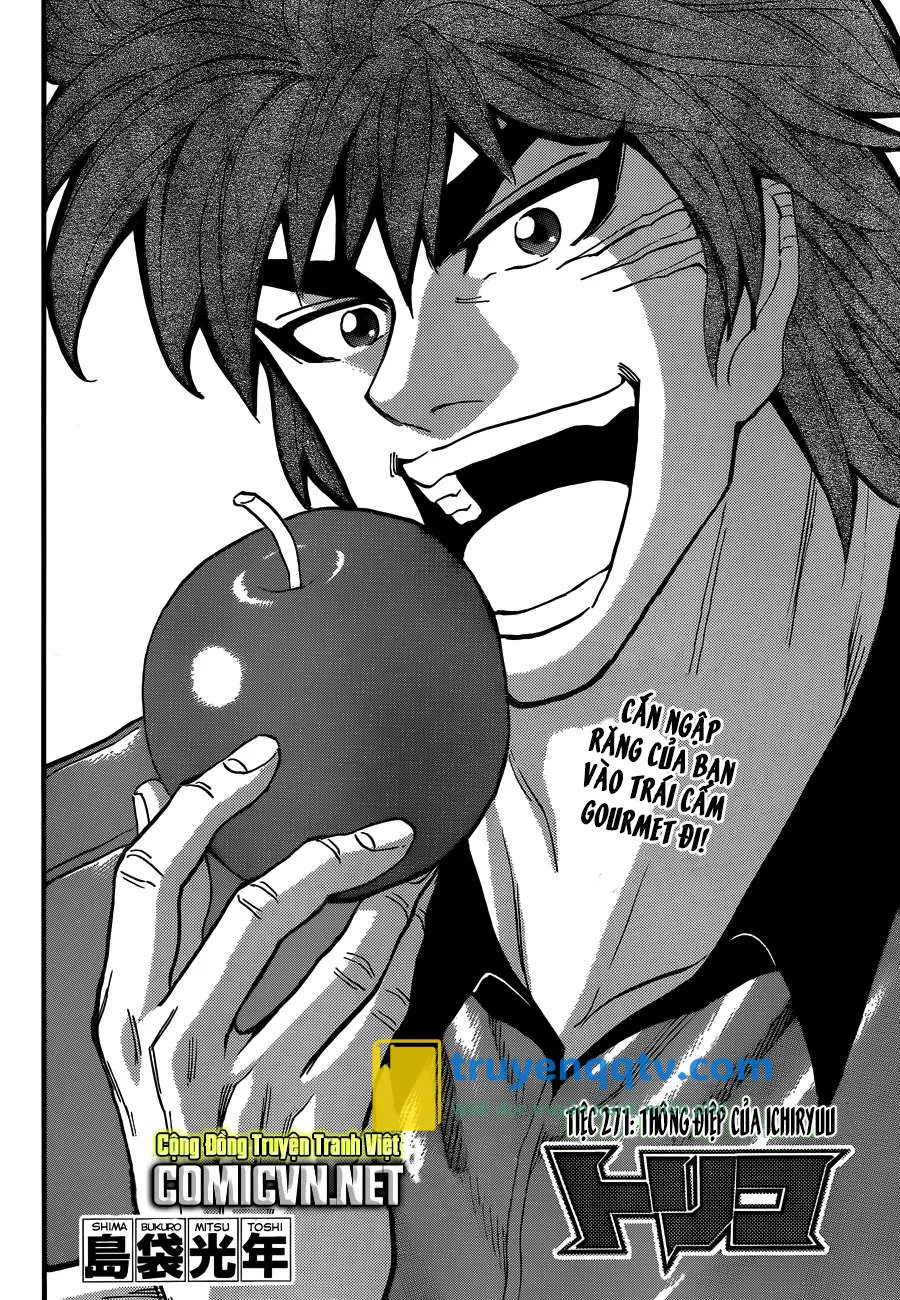 Toriko - Thợ Săn Ẩm Thực Chapter 271 - Next Chapter 272