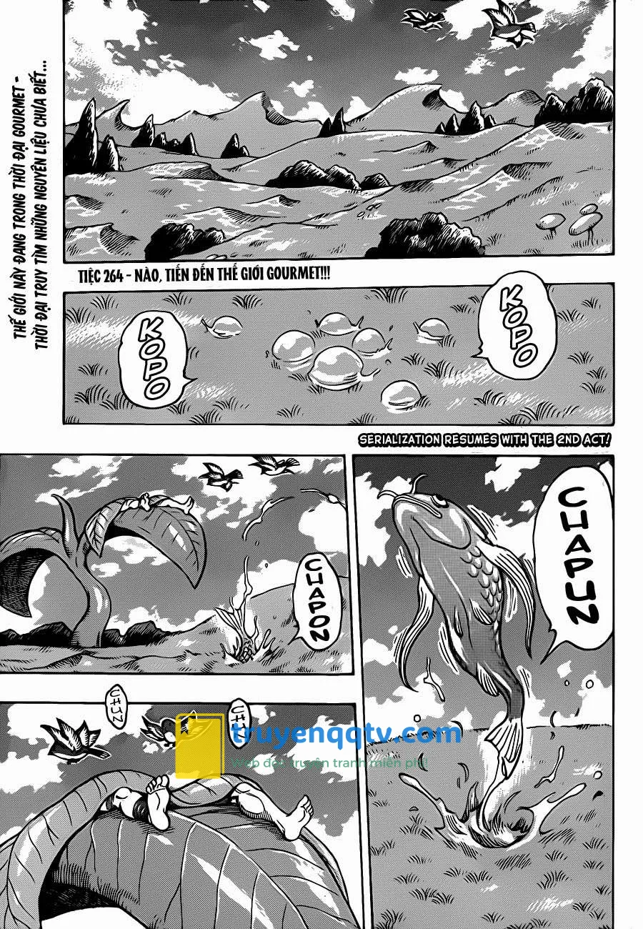 Toriko - Thợ Săn Ẩm Thực Chapter 264 - Next Chapter 265