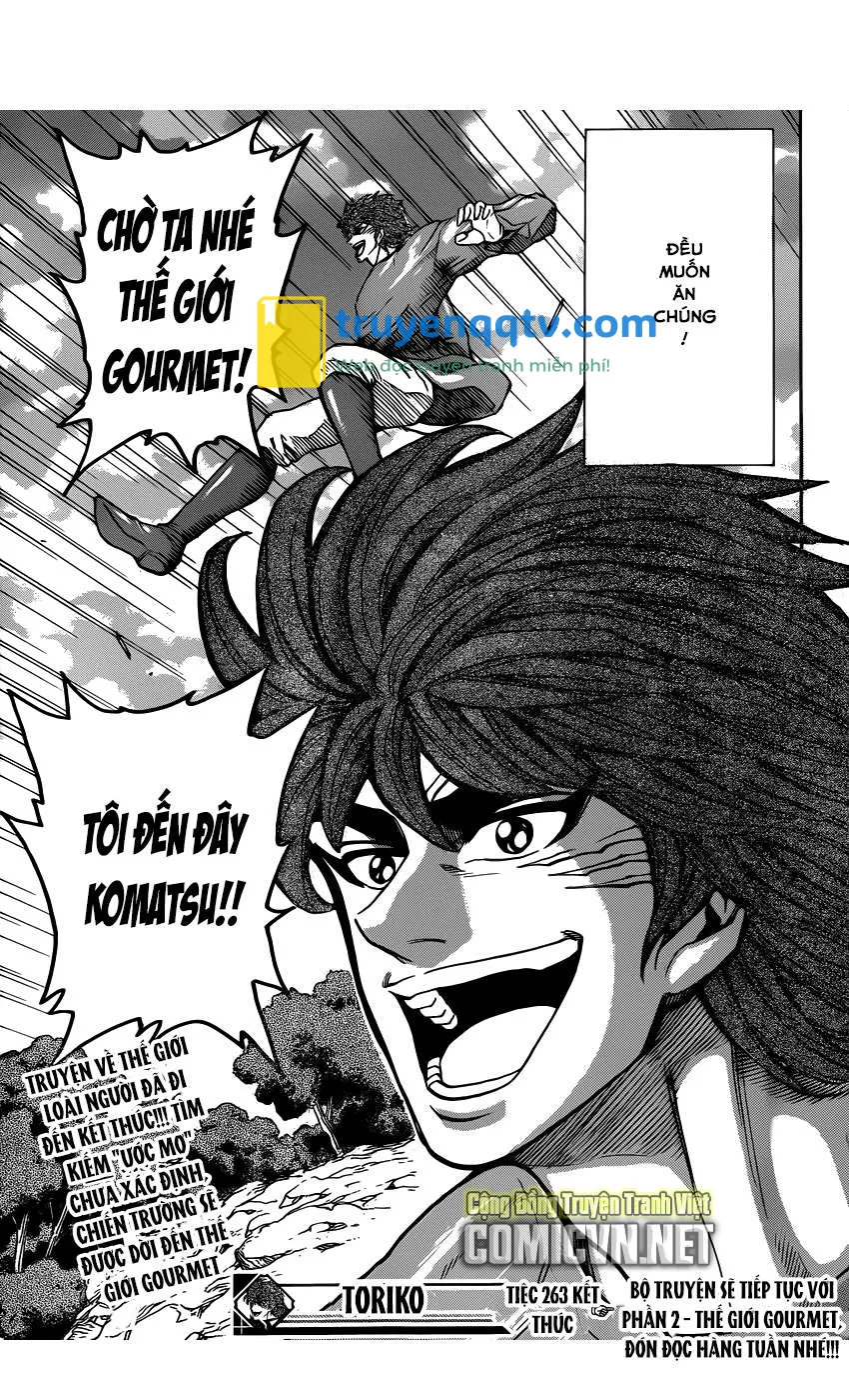 Toriko - Thợ Săn Ẩm Thực Chapter 263 - Next Chapter 264