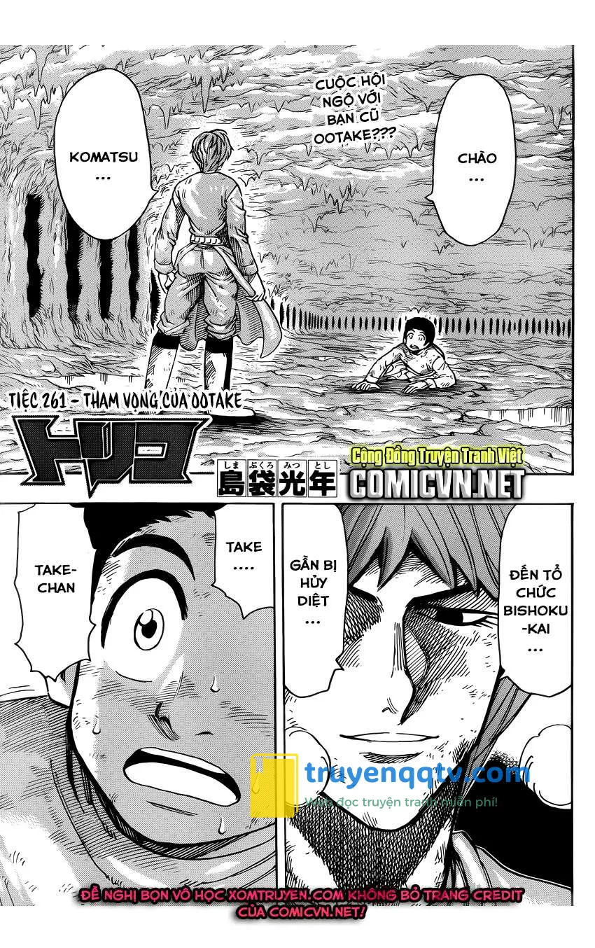 Toriko - Thợ Săn Ẩm Thực Chapter 261 - Next Chapter 262