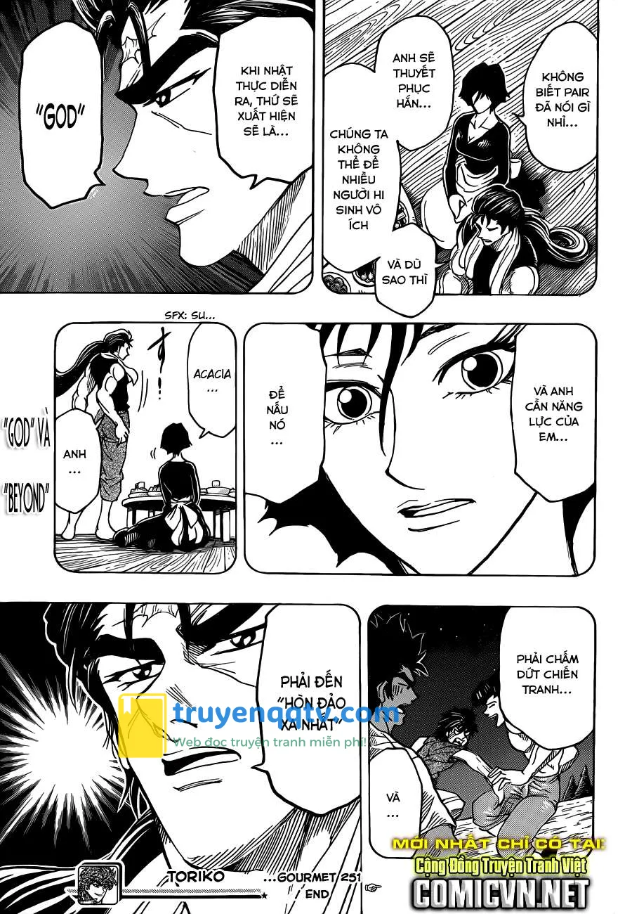 Toriko - Thợ Săn Ẩm Thực Chapter 251 - Next Chapter 252