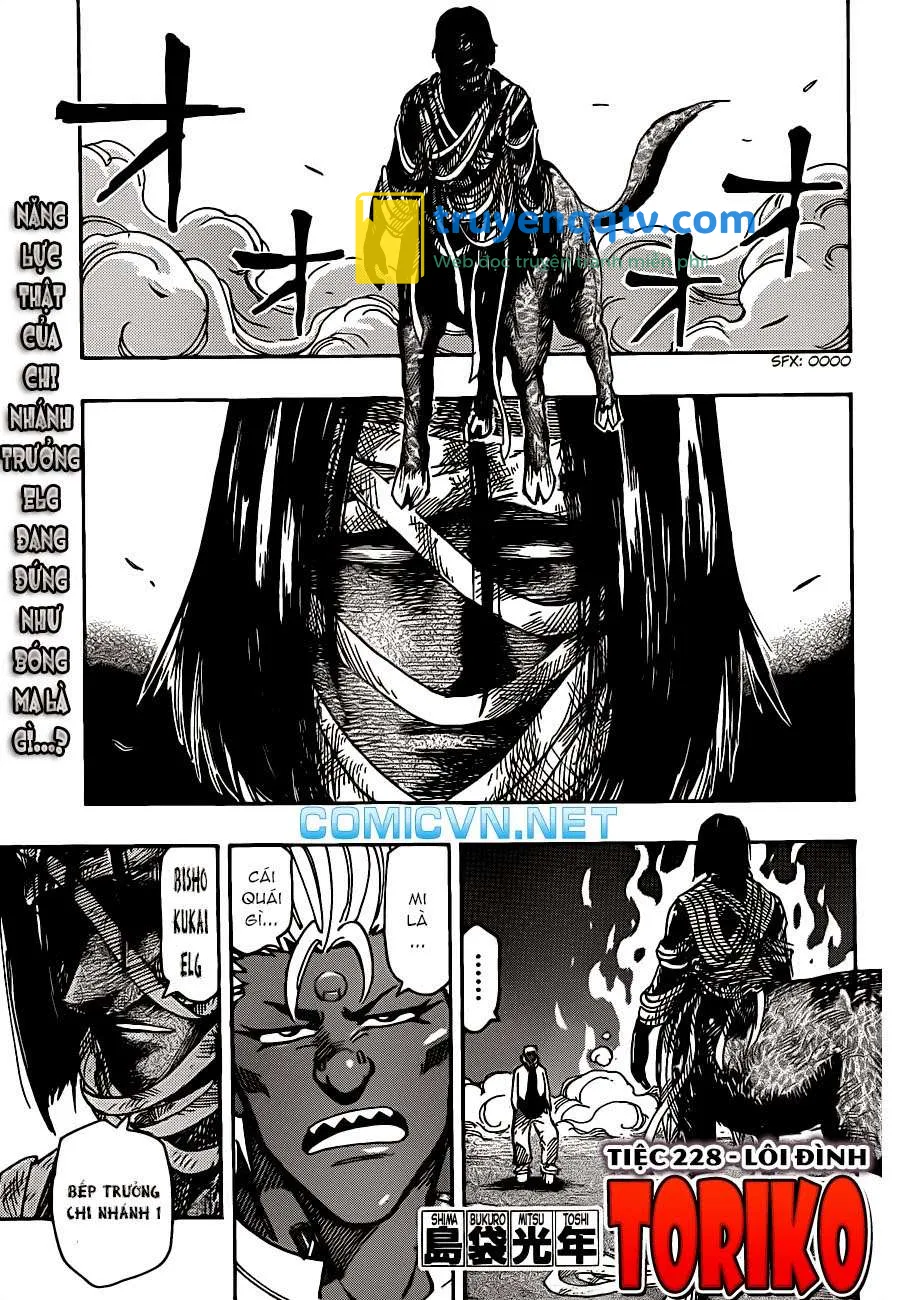 Toriko - Thợ Săn Ẩm Thực Chapter 228 - Next Chapter 229