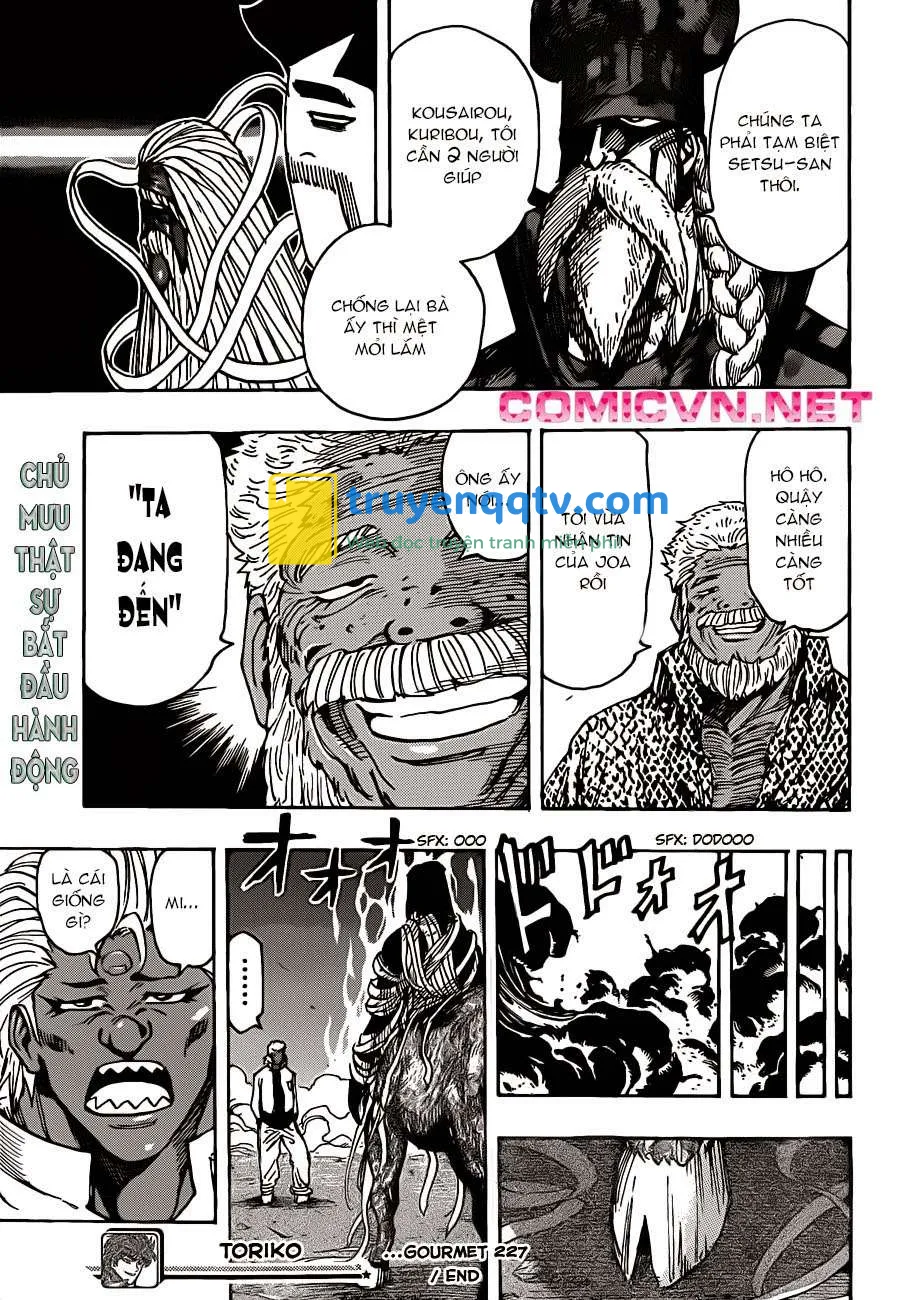 Toriko - Thợ Săn Ẩm Thực Chapter 227 - Next Chapter 228