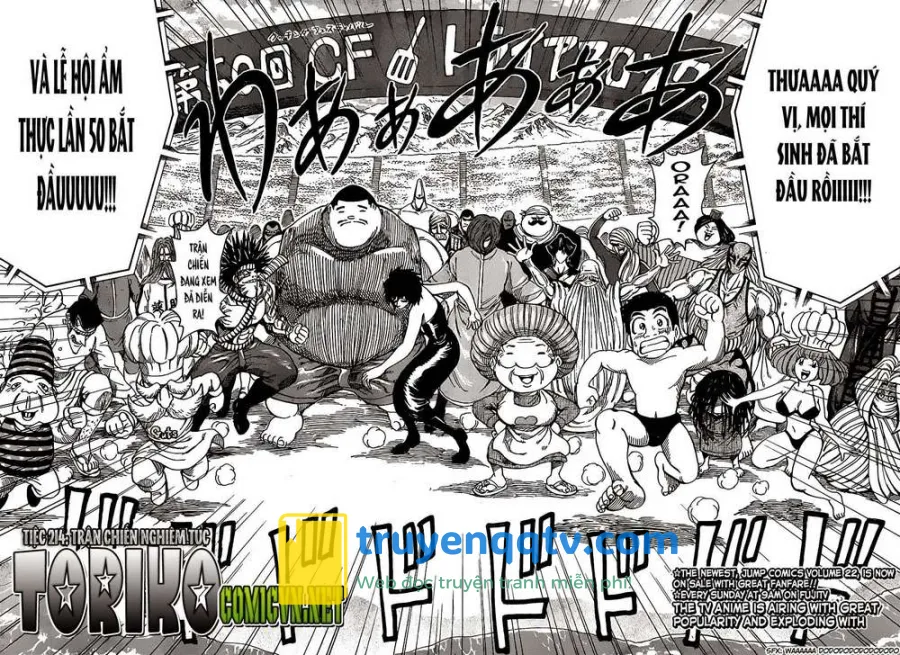 Toriko - Thợ Săn Ẩm Thực Chapter 214 - Next Chapter 215