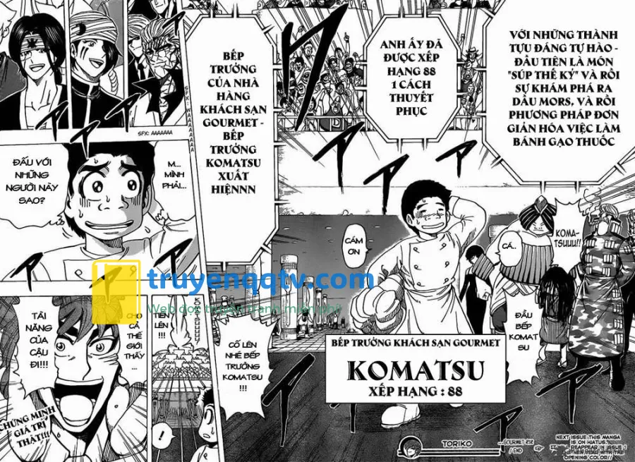 Toriko - Thợ Săn Ẩm Thực Chapter 212 - Next Chapter 213