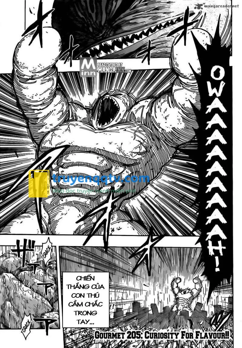 Toriko - Thợ Săn Ẩm Thực Chapter 205 - Next Chapter 206