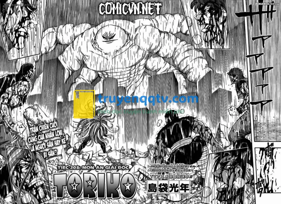 Toriko - Thợ Săn Ẩm Thực Chapter 203 - Next Chapter 204