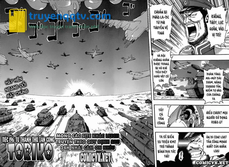 Toriko - Thợ Săn Ẩm Thực Chapter 196 - Next Chapter 197