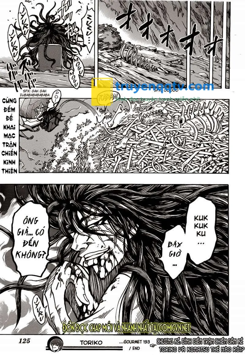 Toriko - Thợ Săn Ẩm Thực Chapter 193 - Next Chapter 194