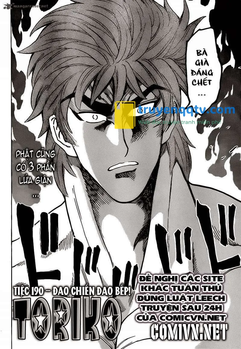 Toriko - Thợ Săn Ẩm Thực Chapter 190 - Next Chapter 191