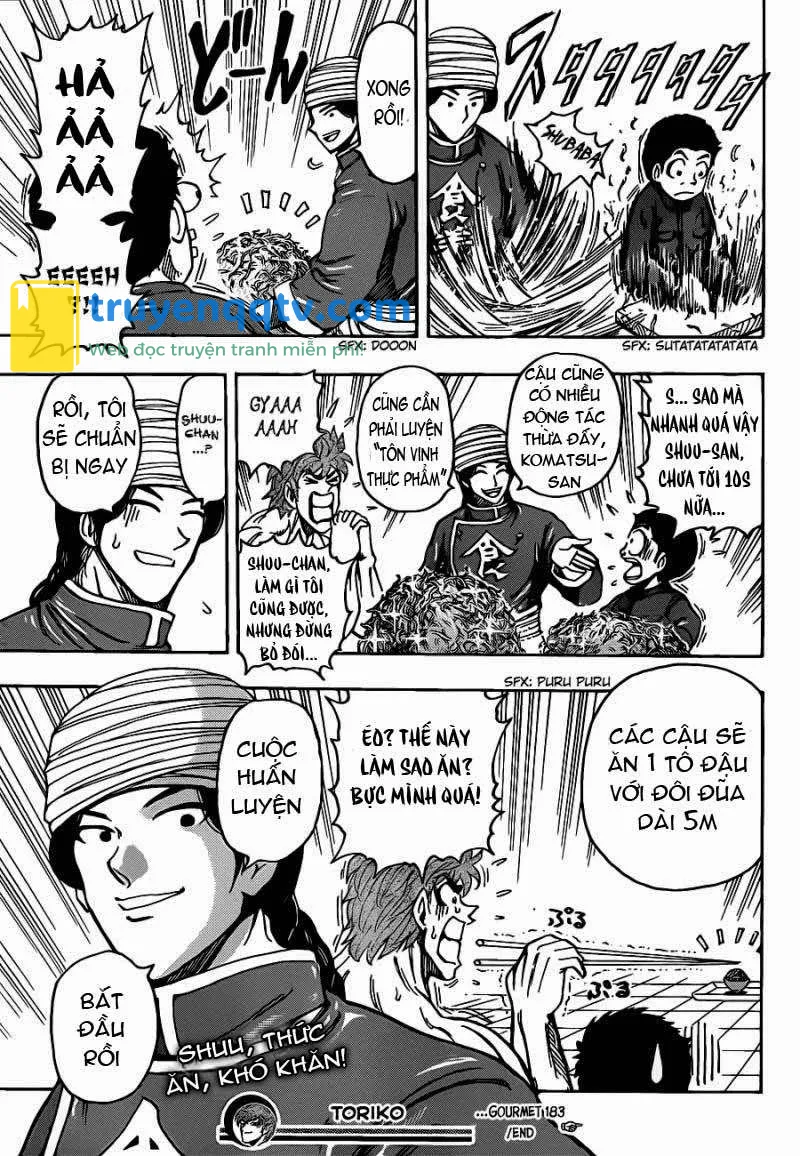 Toriko - Thợ Săn Ẩm Thực Chapter 183 - Next Chapter 184