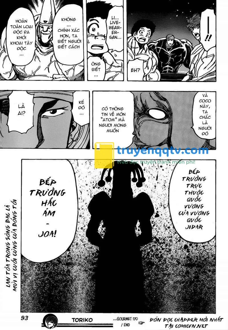 Toriko - Thợ Săn Ẩm Thực Chapter 170 - Next Chapter 171