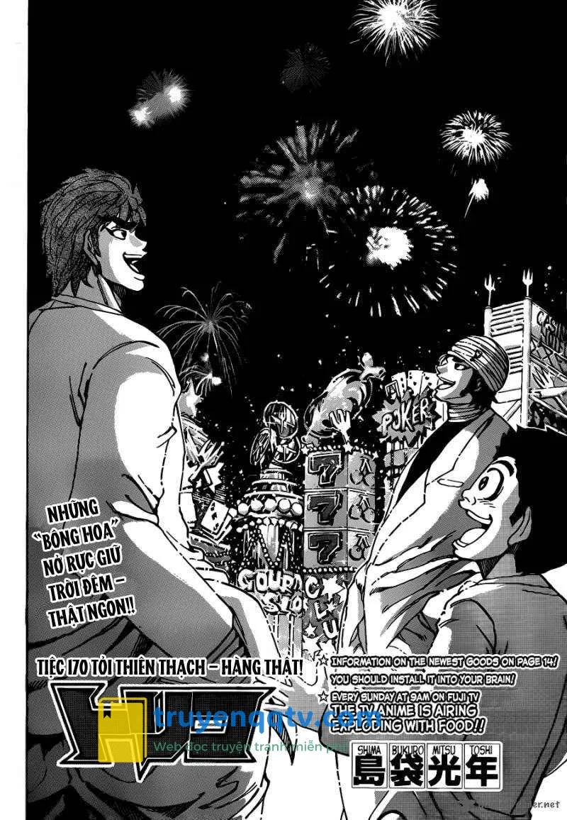 Toriko - Thợ Săn Ẩm Thực Chapter 170 - Next Chapter 171