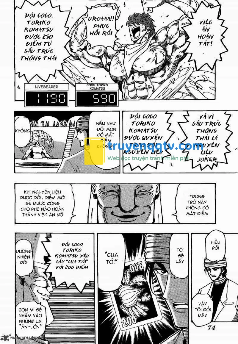 Toriko - Thợ Săn Ẩm Thực Chapter 167 - Next Chapter 168