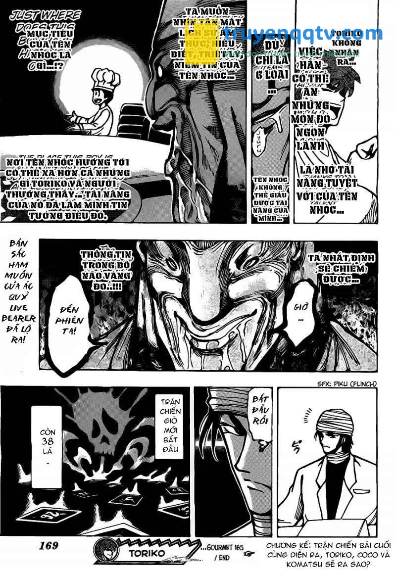 Toriko - Thợ Săn Ẩm Thực Chapter 165 - Next Chapter 166