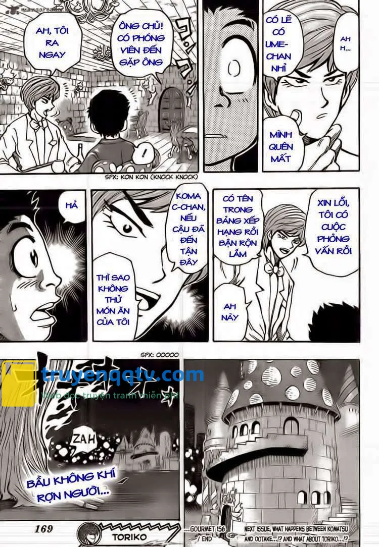 Toriko - Thợ Săn Ẩm Thực Chapter 156 - Next Chapter 157