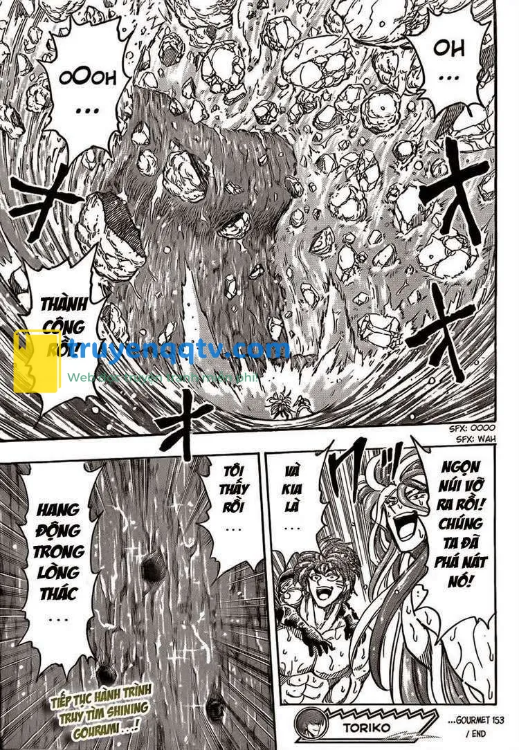 Toriko - Thợ Săn Ẩm Thực Chapter 153 - Next Chapter 154