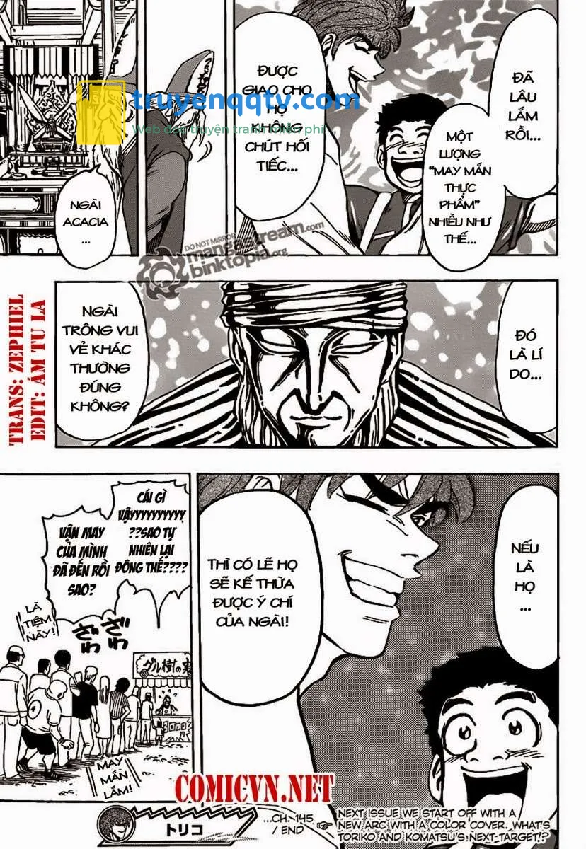 Toriko - Thợ Săn Ẩm Thực Chapter 145 - Next Chapter 146