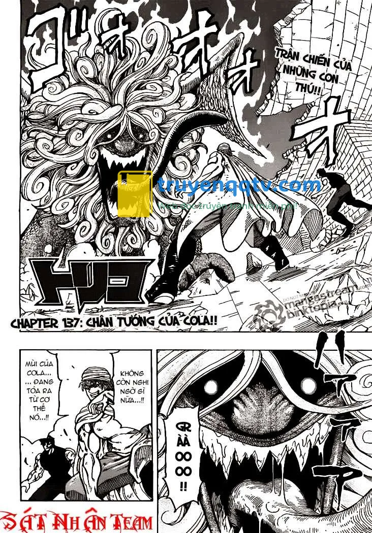 Toriko - Thợ Săn Ẩm Thực Chapter 137 - Next Chapter 138