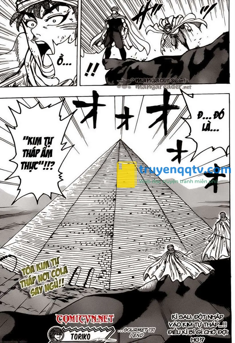 Toriko - Thợ Săn Ẩm Thực Chapter 131 - Next Chapter 132