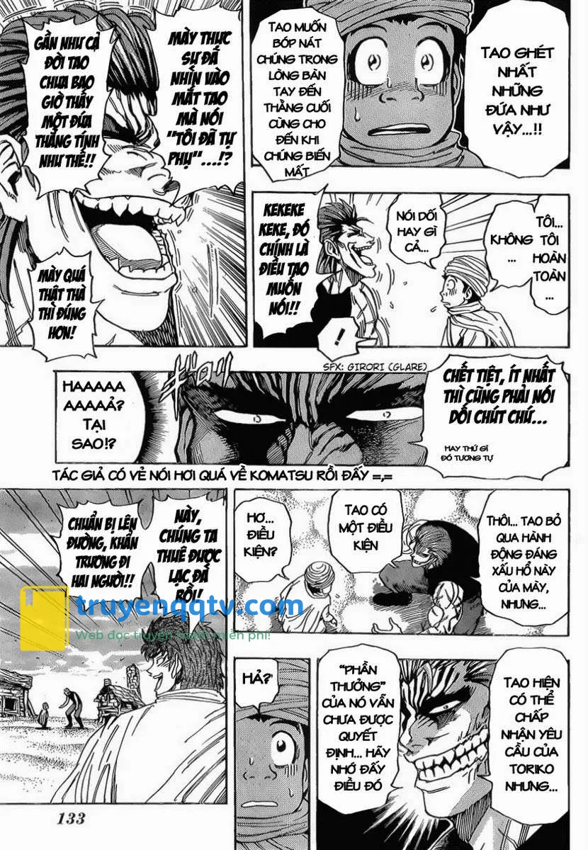 Toriko - Thợ Săn Ẩm Thực Chapter 130 - Next Chapter 131