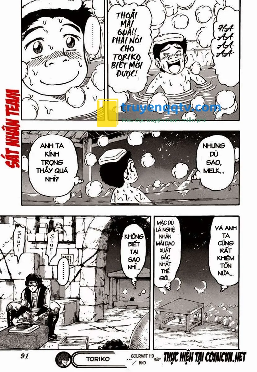 Toriko - Thợ Săn Ẩm Thực Chapter 119 - Next Chapter 120