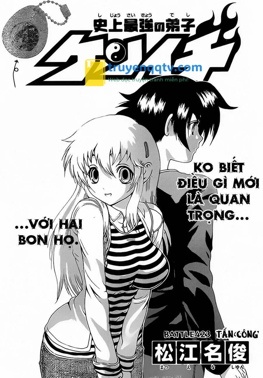 History’s Strongest Disciple Kenichi Chapter 423 - Next Chapter 424