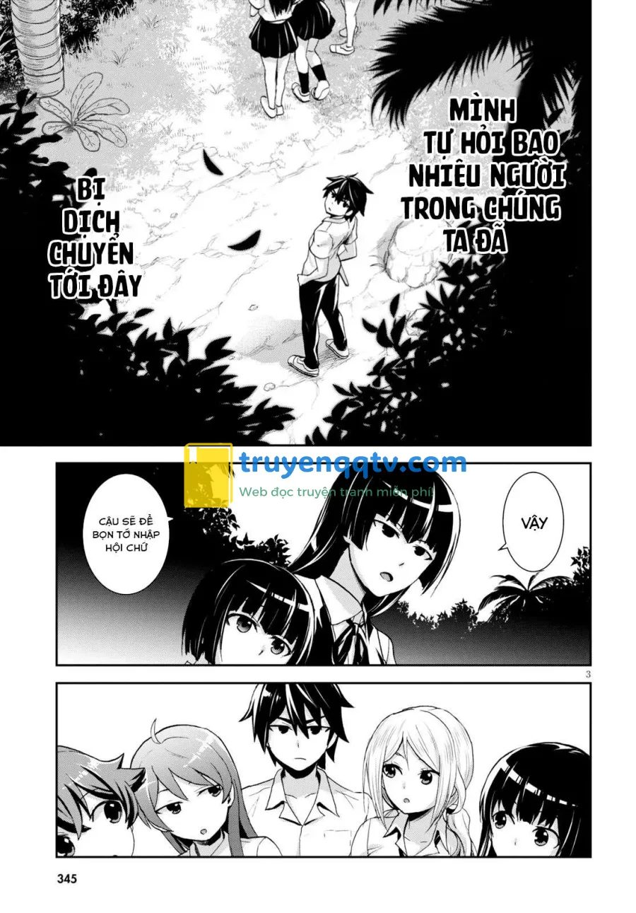 Isekai Yurutto Survival Seikatsu: Gakkou No Minna To Isekai No Mujintou Ni Tenishitakedo Ore Dake Rakushou Desu Chapter 6 - Next Chapter 7