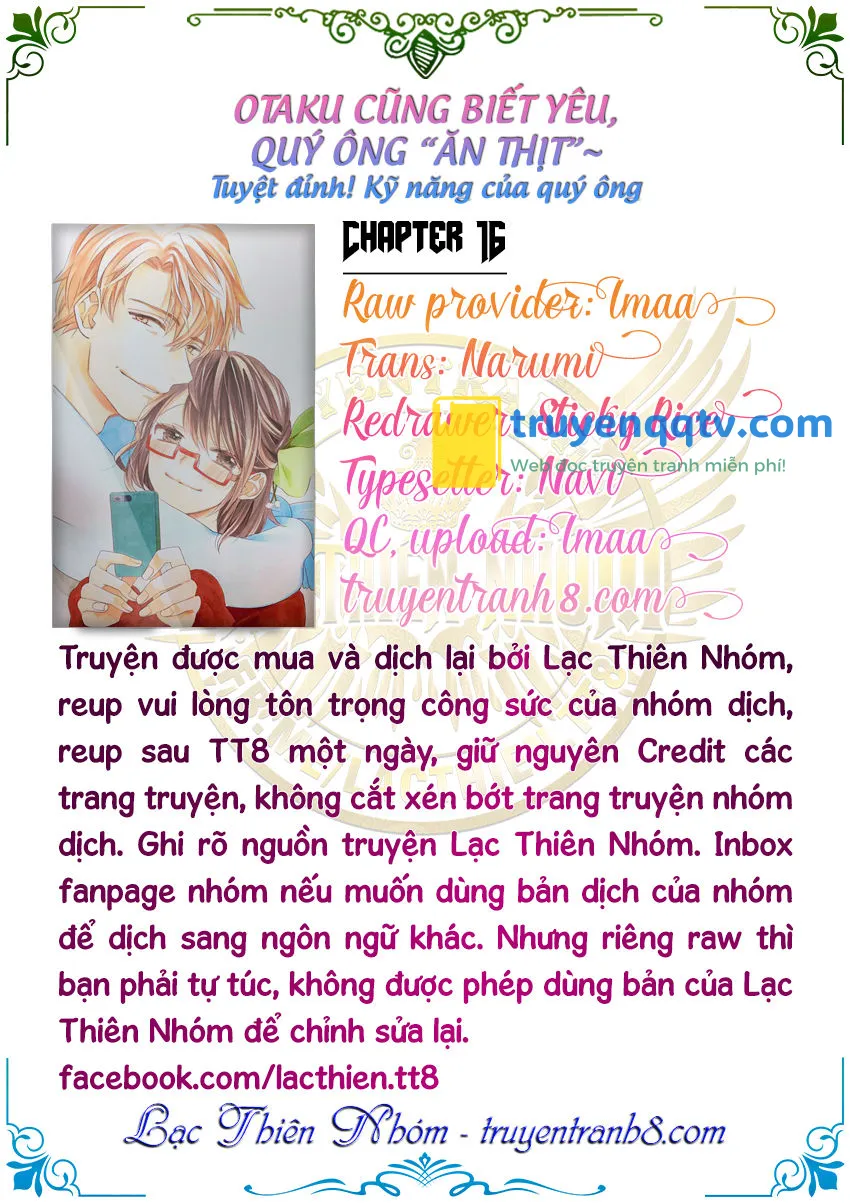 Otaku Cũng Biết Yêu Chapter 16 - Next Chapter 17