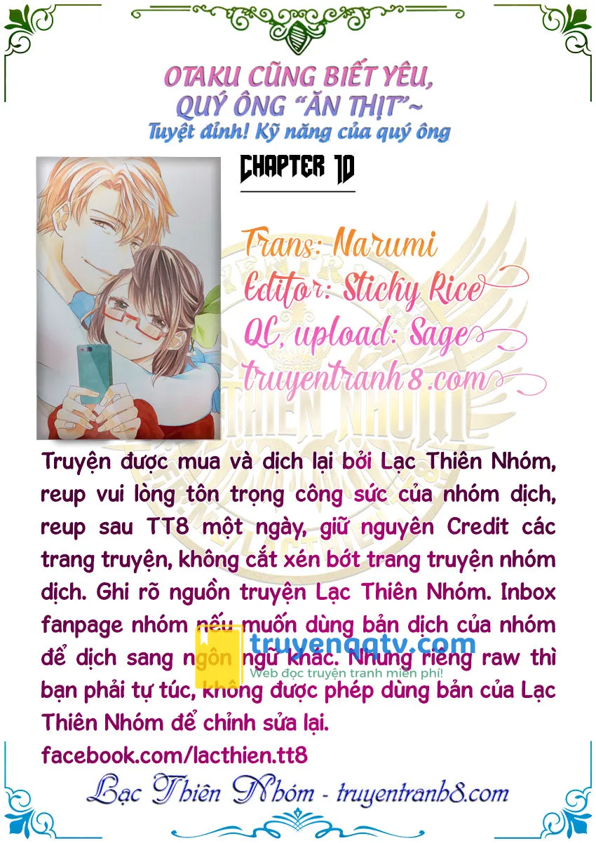 Otaku Cũng Biết Yêu Chapter 10 - Next Chapter 11