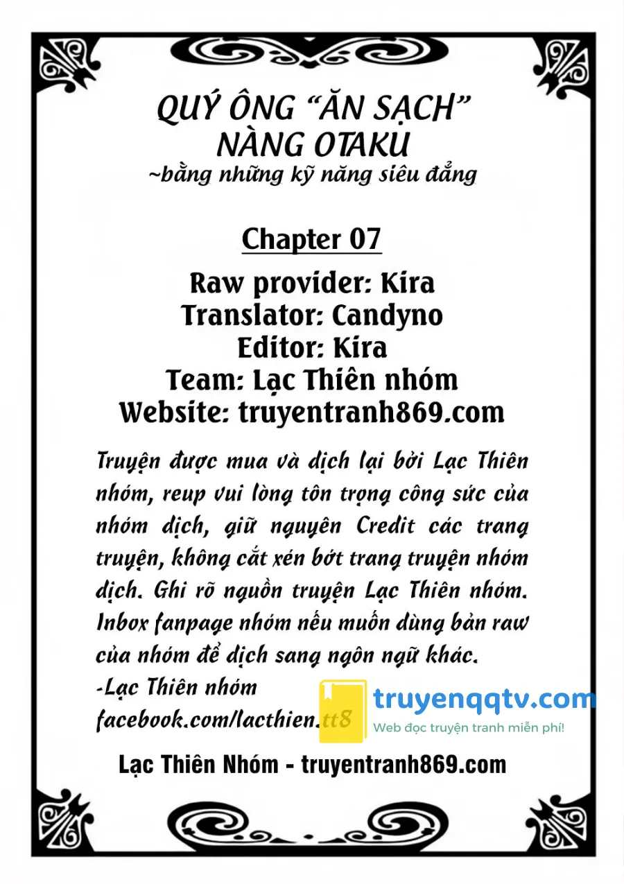 Otaku Cũng Biết Yêu Chapter 7 - Next Chapter 8