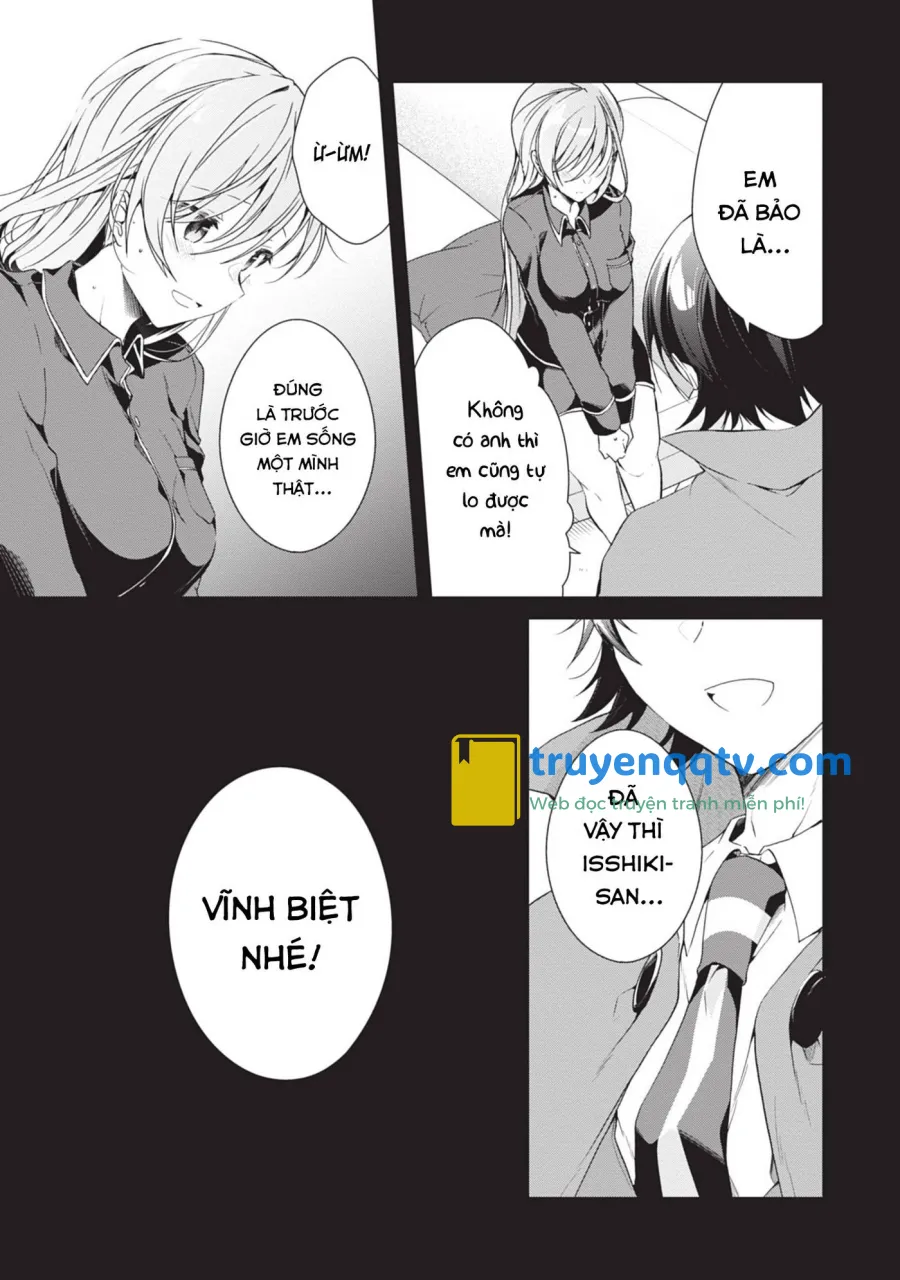 Isshiki-san muốn biết yêu là gì Chapter 21 - Next Chapter 22