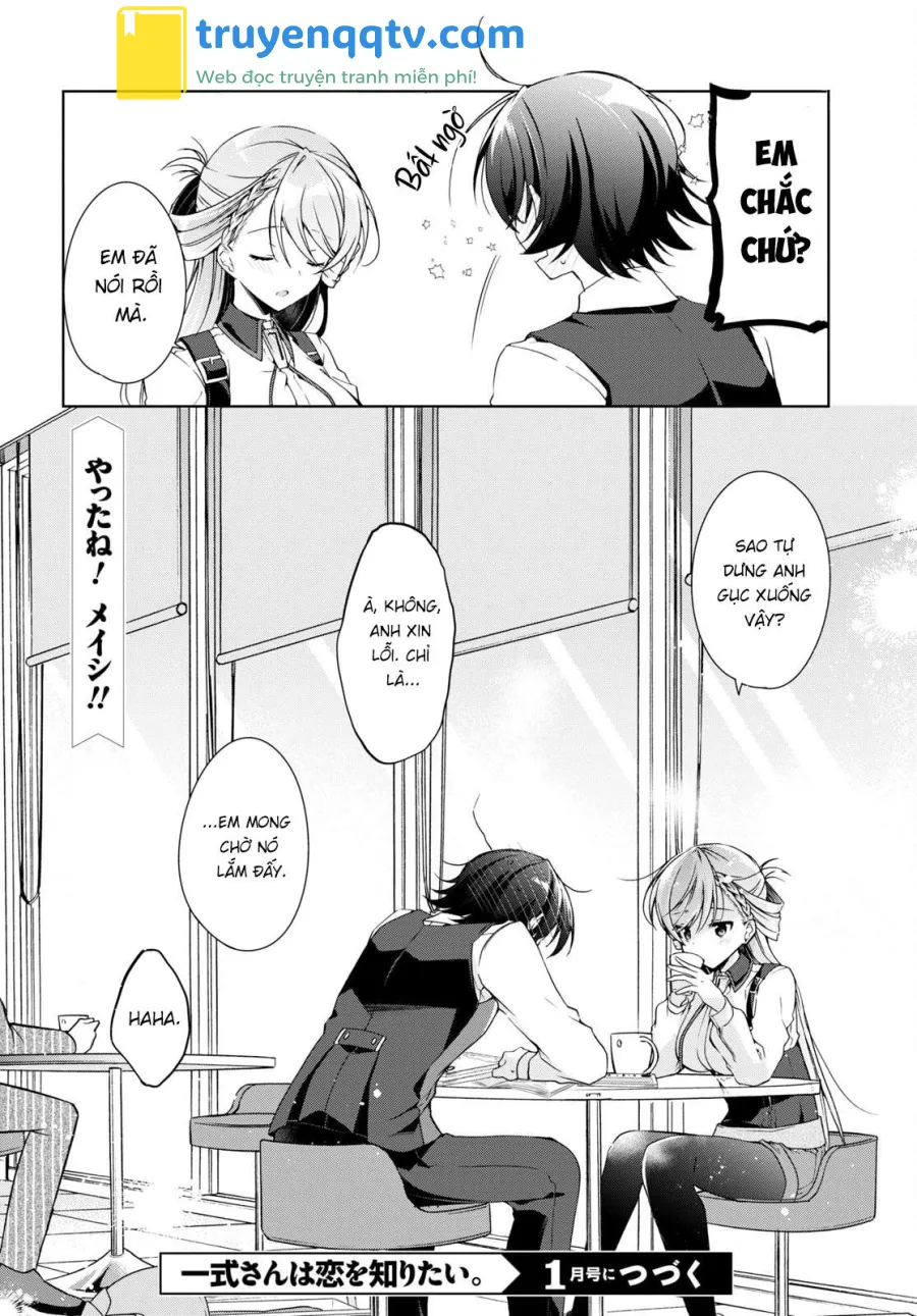 Isshiki-san muốn biết yêu là gì Chapter 15 - Next Chapter 16