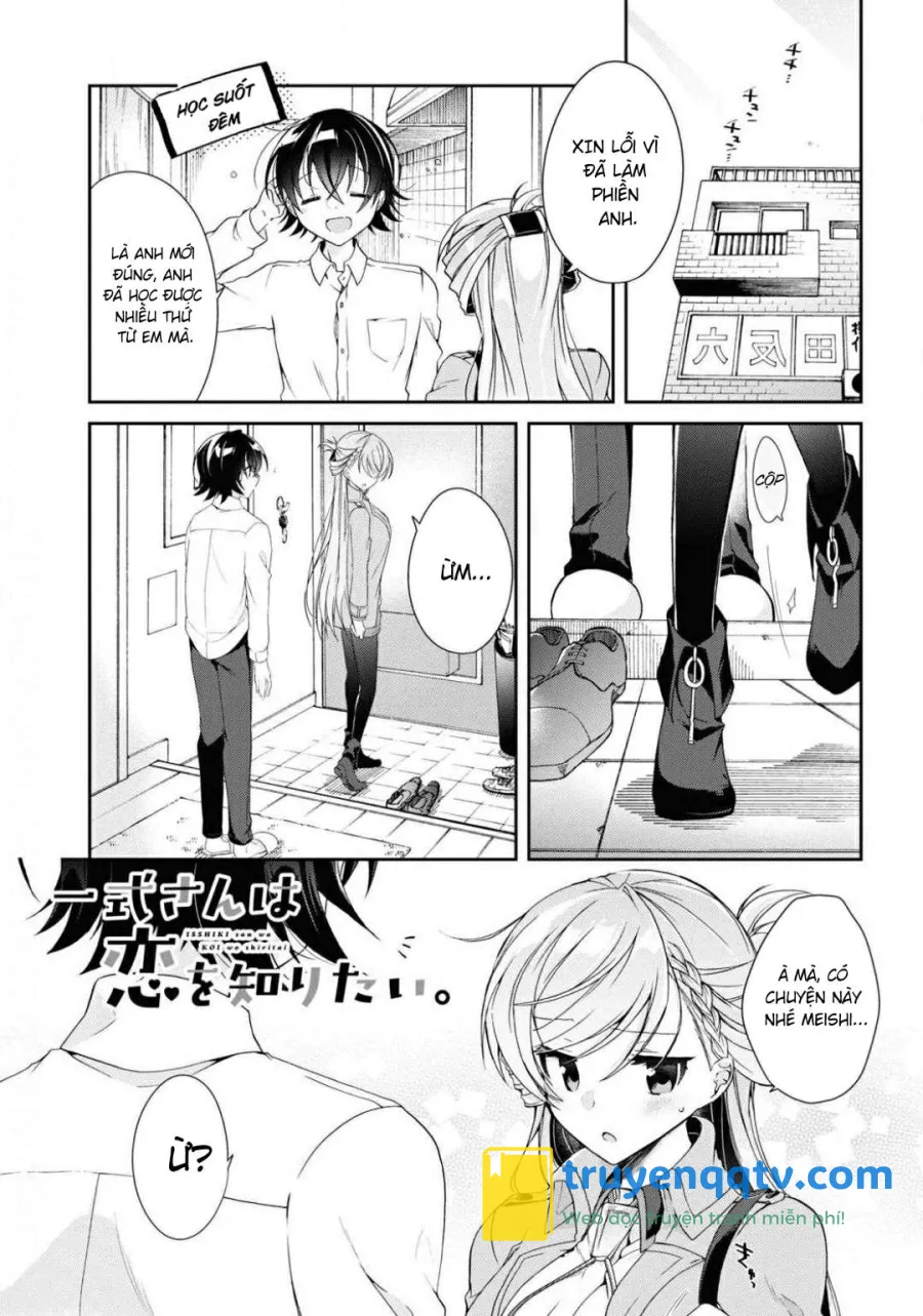 Isshiki-san muốn biết yêu là gì Chapter 4 - Next Chapter 5