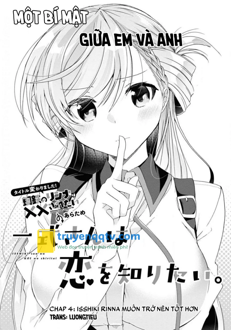 Isshiki-san muốn biết yêu là gì Chapter 4 - Next Chapter 5