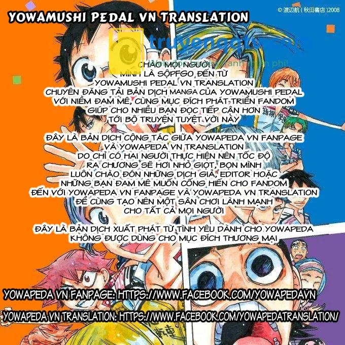 Yowamushi Pedal Chapter 10 - Next Chapter 11