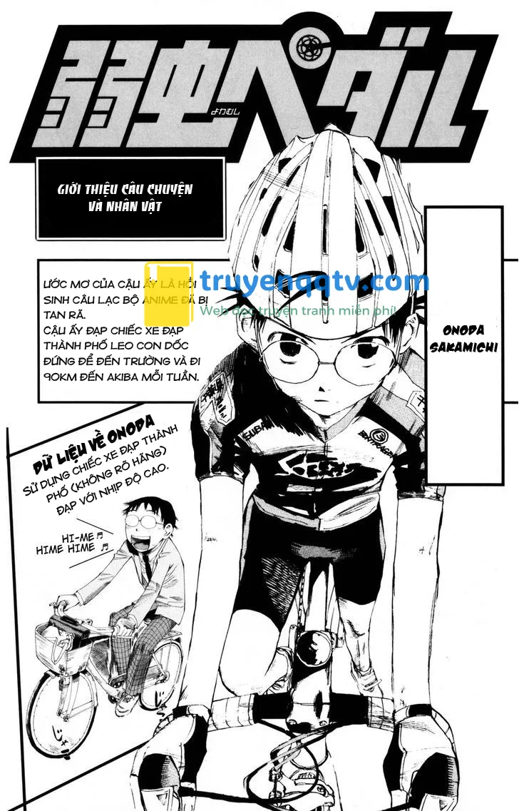 Yowamushi Pedal Chapter 8 - Next Chapter 9