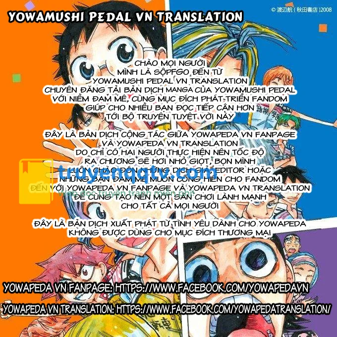 Yowamushi Pedal Chapter 6 - Next Chapter 7