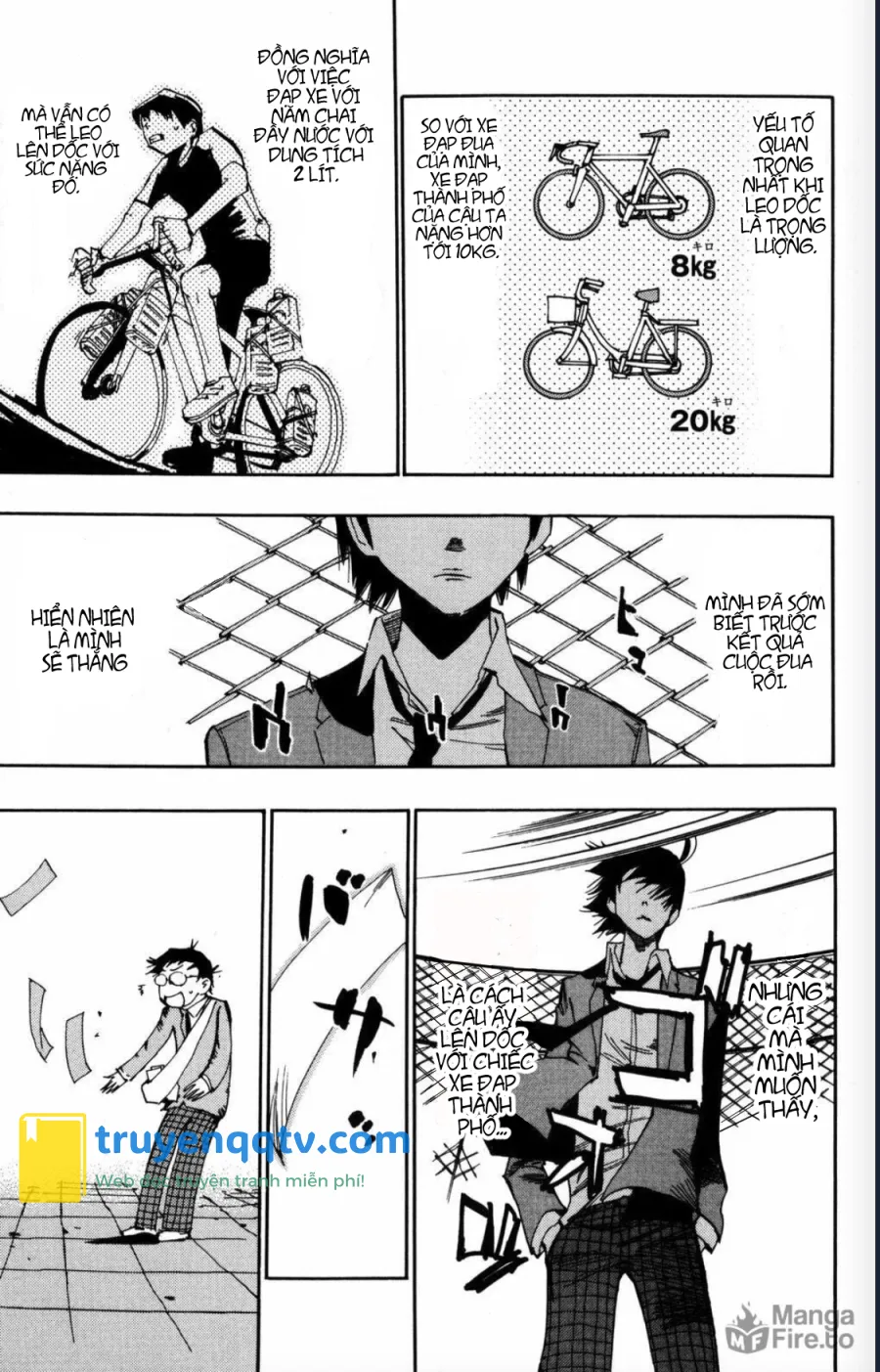 Yowamushi Pedal Chapter 3 - Next Chapter 4