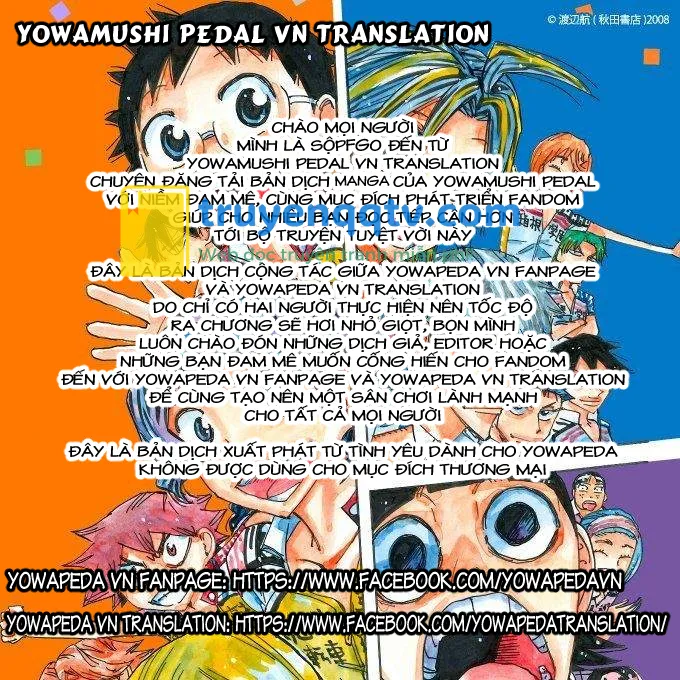 Yowamushi Pedal Chapter 2 - Next Chapter 3