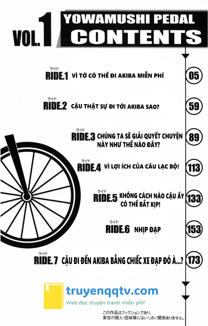 Yowamushi Pedal Chapter 1 - Next Chapter 2