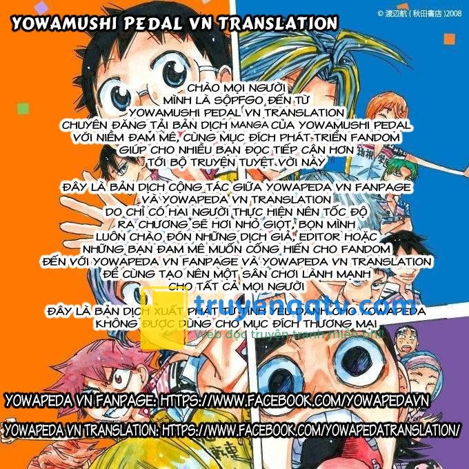 Yowamushi Pedal Chapter 14 - Next Chapter 15