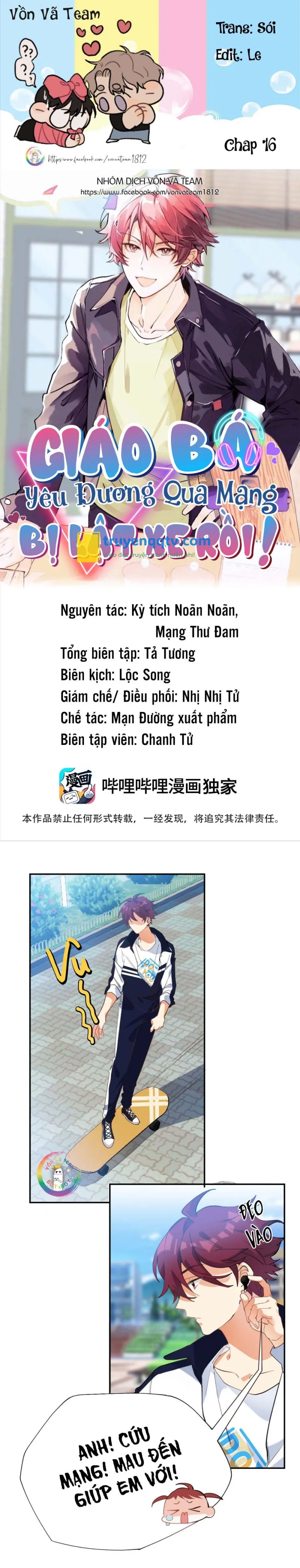 (END) Giáo Bá Yêu Đương Qua Mạng Bị Lật Xe Rồi! Chapter 16 - Next Chapter 17