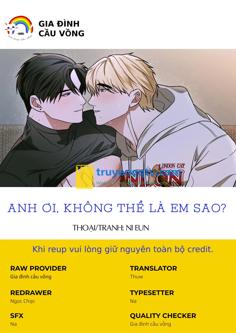 ANH ƠI, KHÔNG THỂ LÀ EM SAO? Chapter 3 18+ - Next Chapter 4