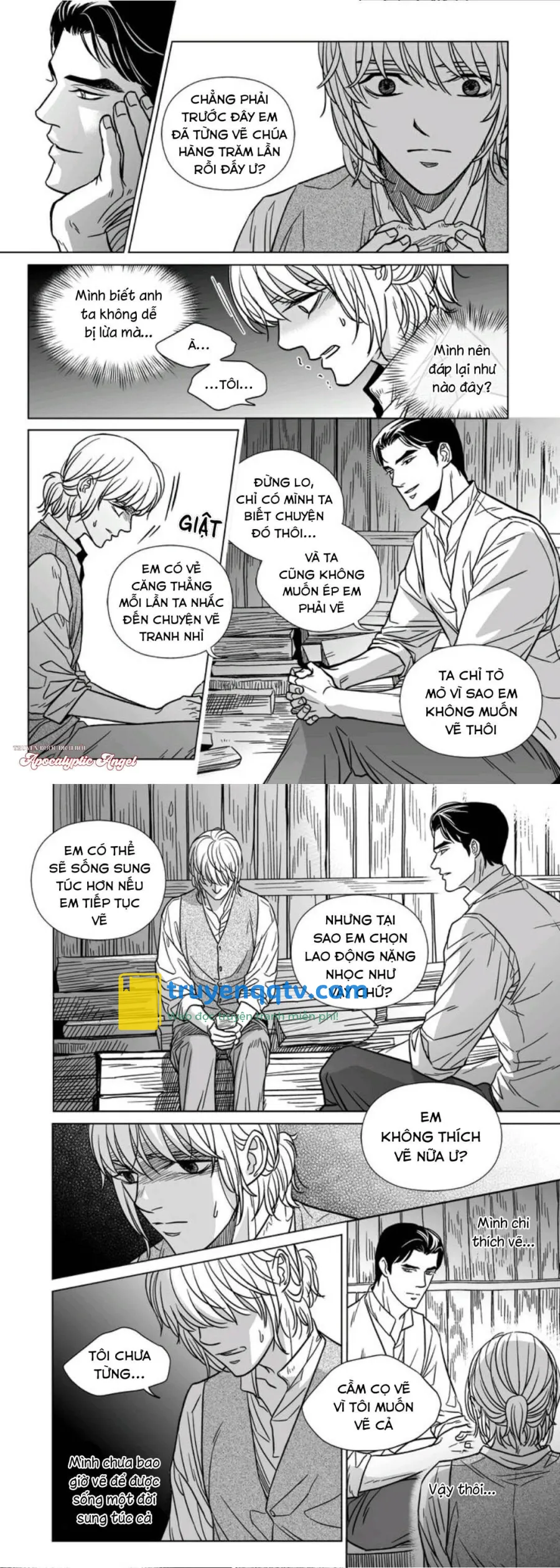 Hoạ Sư Sau Bức Màn Chapter 9 - Next Chapter 10