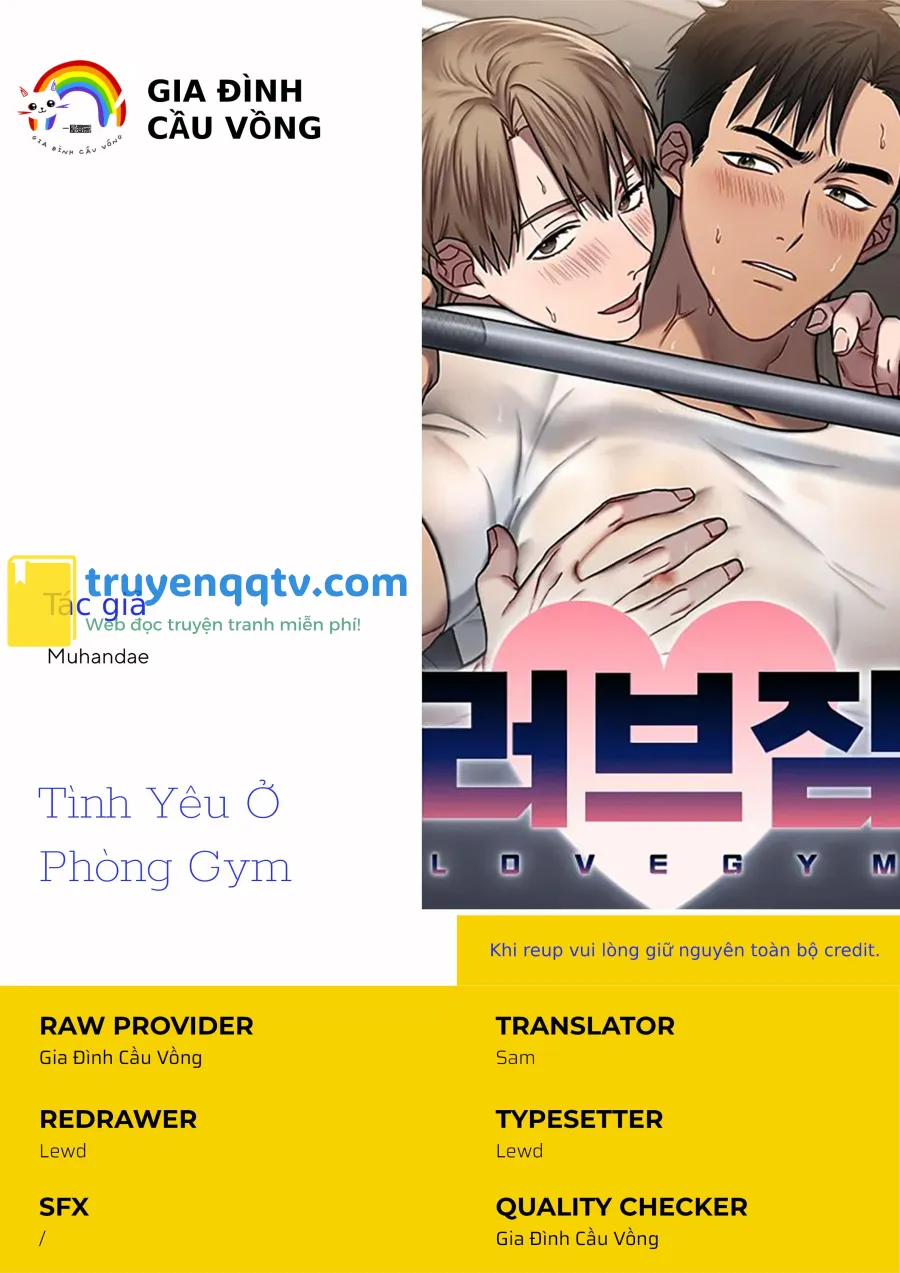 Tình Yêu Ở Phòng Gym Chapter 7 H+ - Next Chapter 8 H+