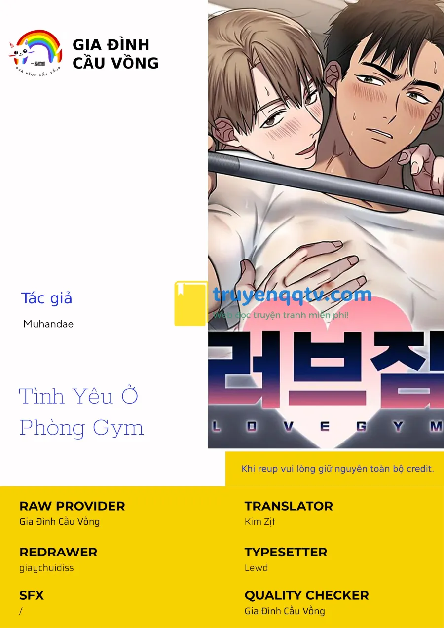 Tình Yêu Ở Phòng Gym Chapter 6 - Next Chapter 7 H+