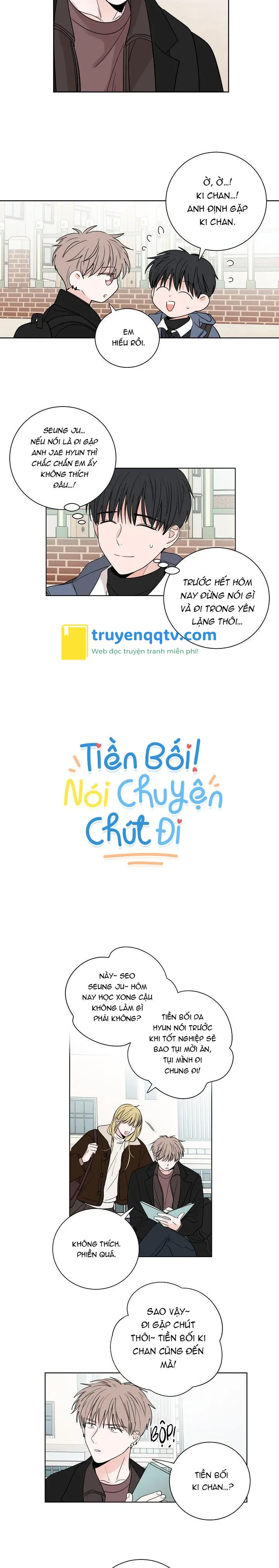 TIỀN BỐI! NÓI CHUYỆN CHÚT ĐI! Chapter 27 - Next Chapter 28